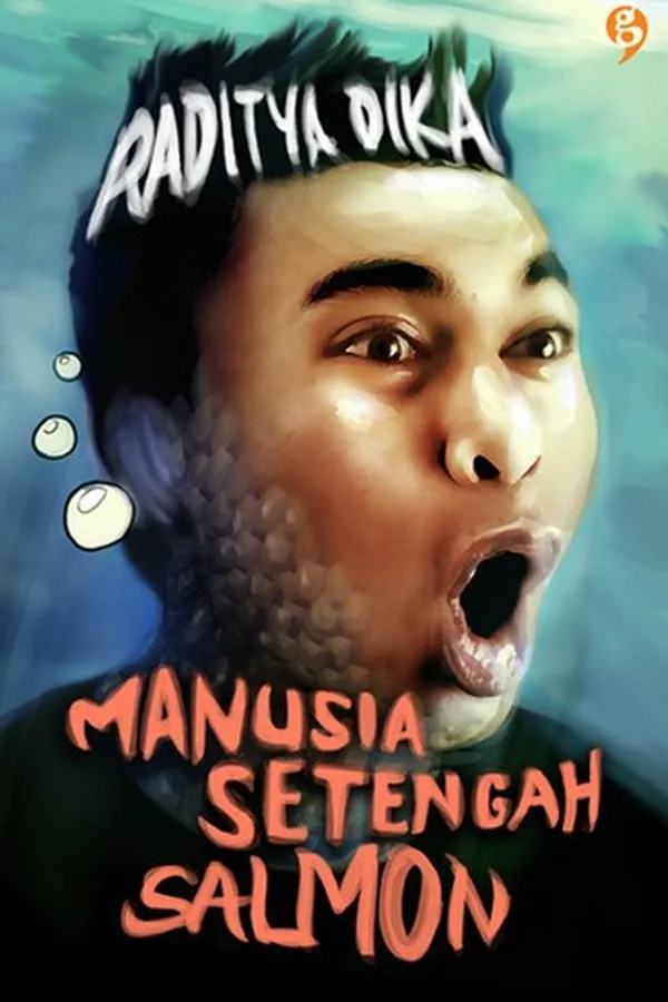Capa de Manusia setengah Salmon
