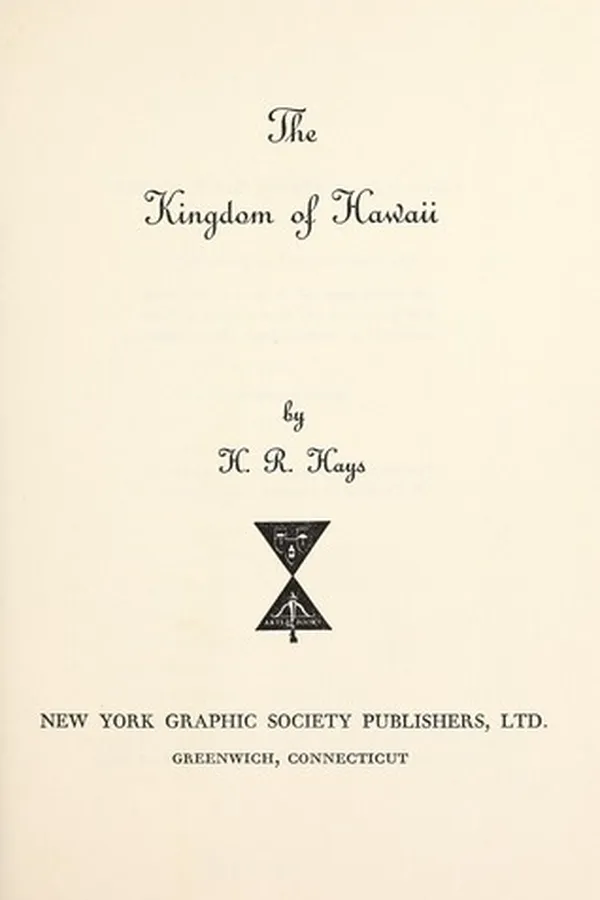 Capa de The Kingdom of Hawaii