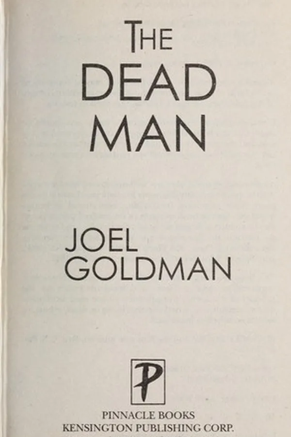 Capa de The dead man