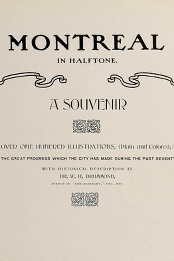 Capa de Montreal in halftone