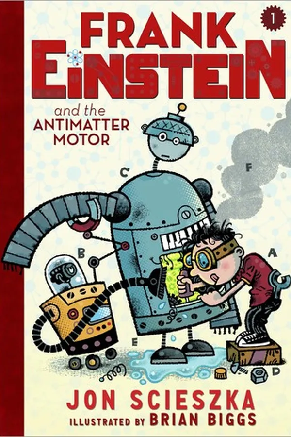 Capa de Frank Einstein and the Antimatter Motor