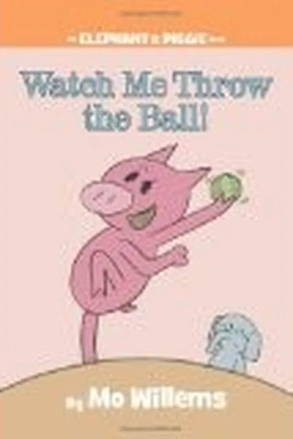 Capa de Watch me throw the ball!