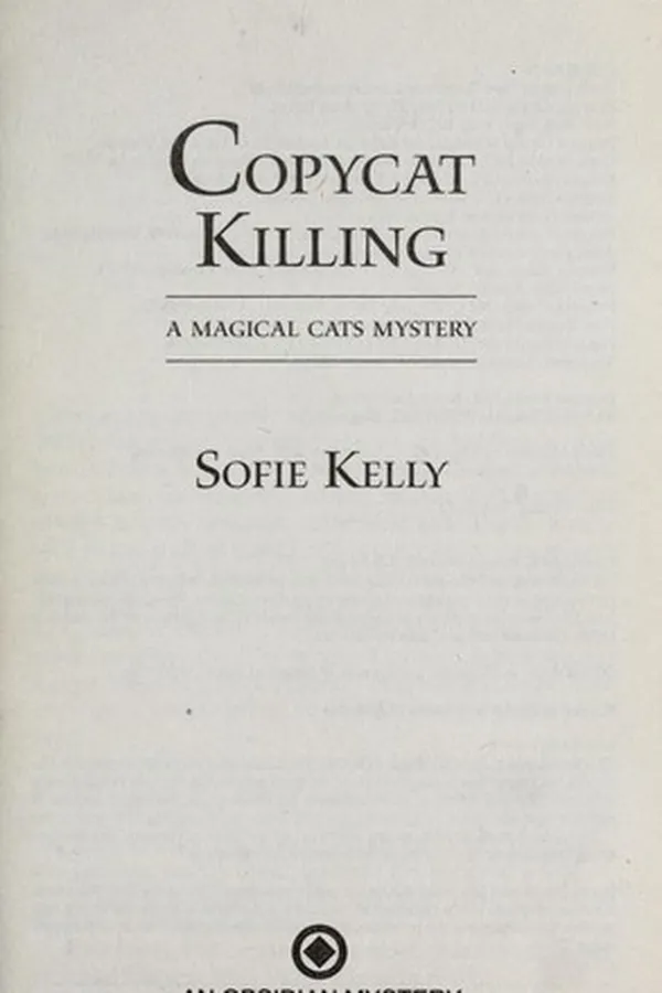 Capa de Copycat killing