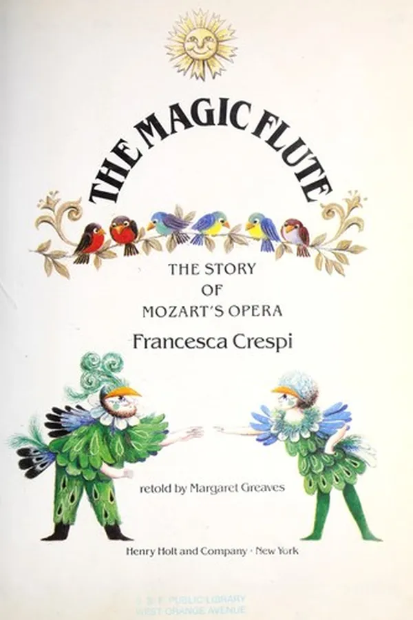 Capa de The magic flute