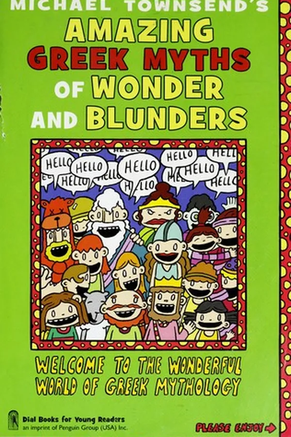 Capa de Michael Townsend's amazing Greek myths of wonder and blunders
