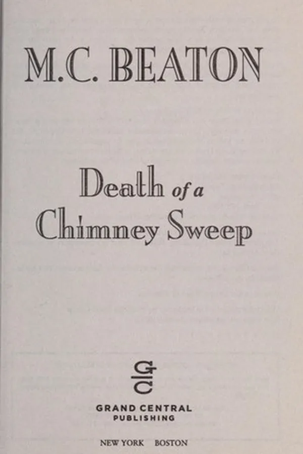 Capa de Death of a chimney sweep