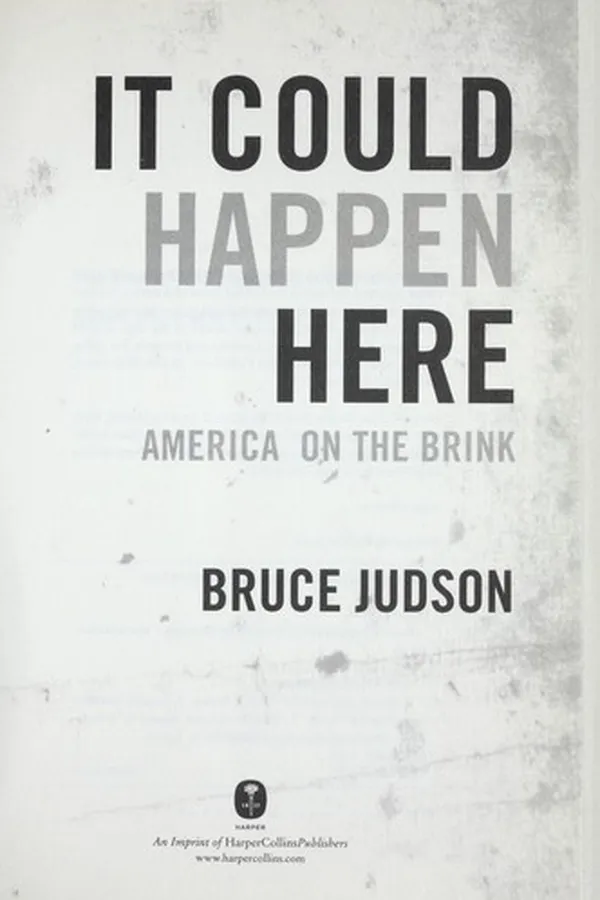 Capa de It could happen here