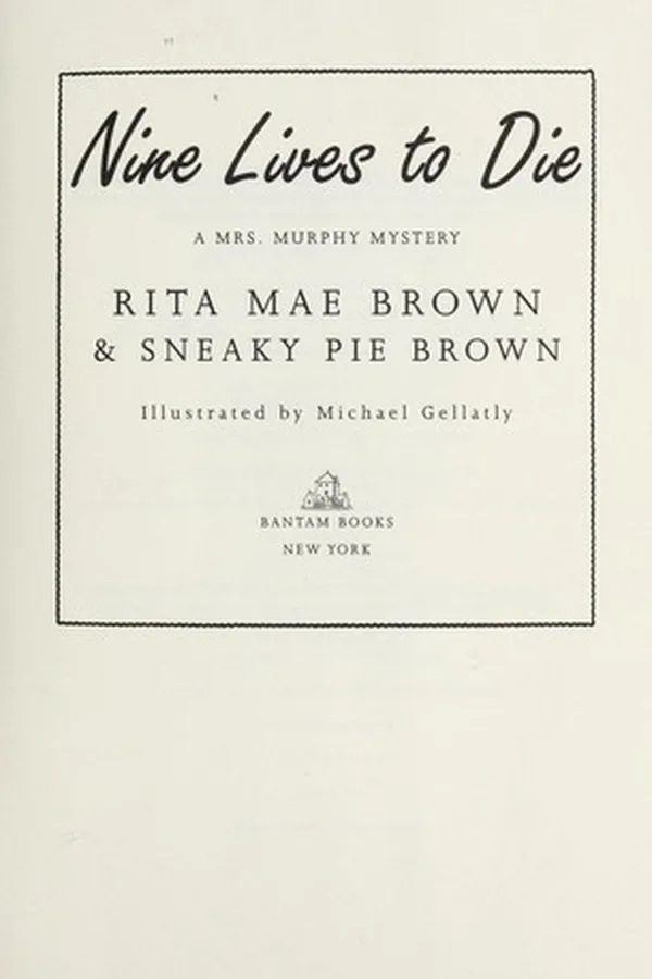 Capa de Nine lives to die