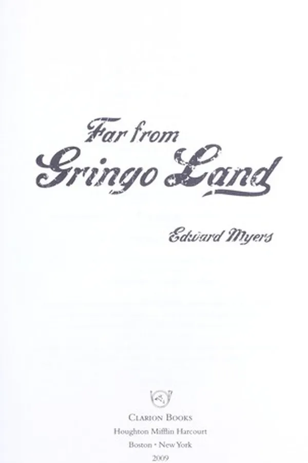 Capa de Far from gringo land