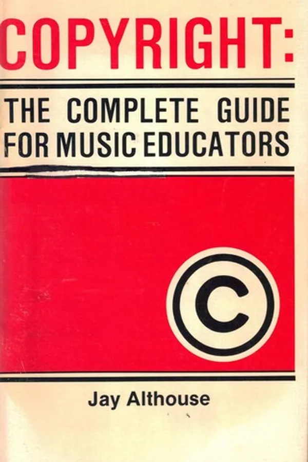 Capa de Copyright, the complete guide for music educators