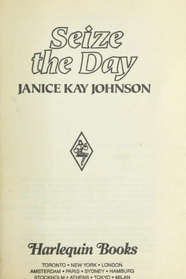 Capa de Seize the Day
