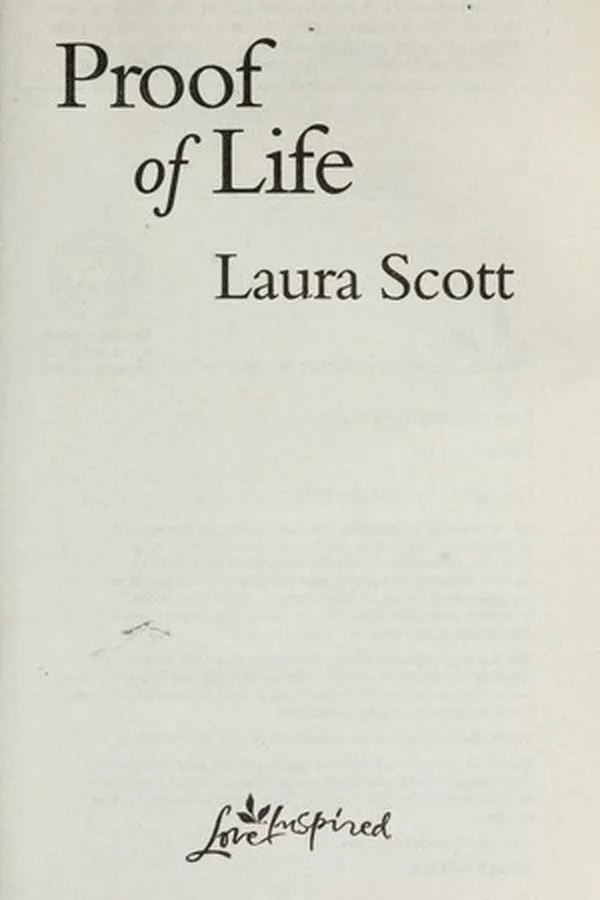 Capa de Proof of life