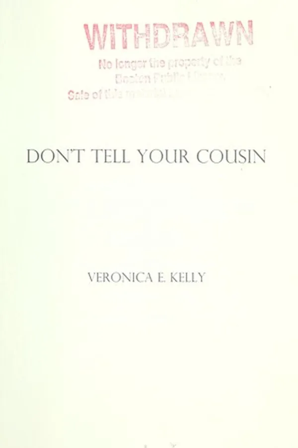 Capa de Don't tell your cousin