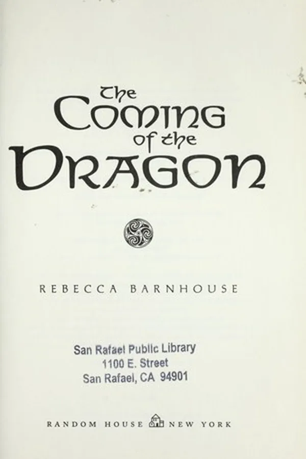Capa de The coming of the dragon