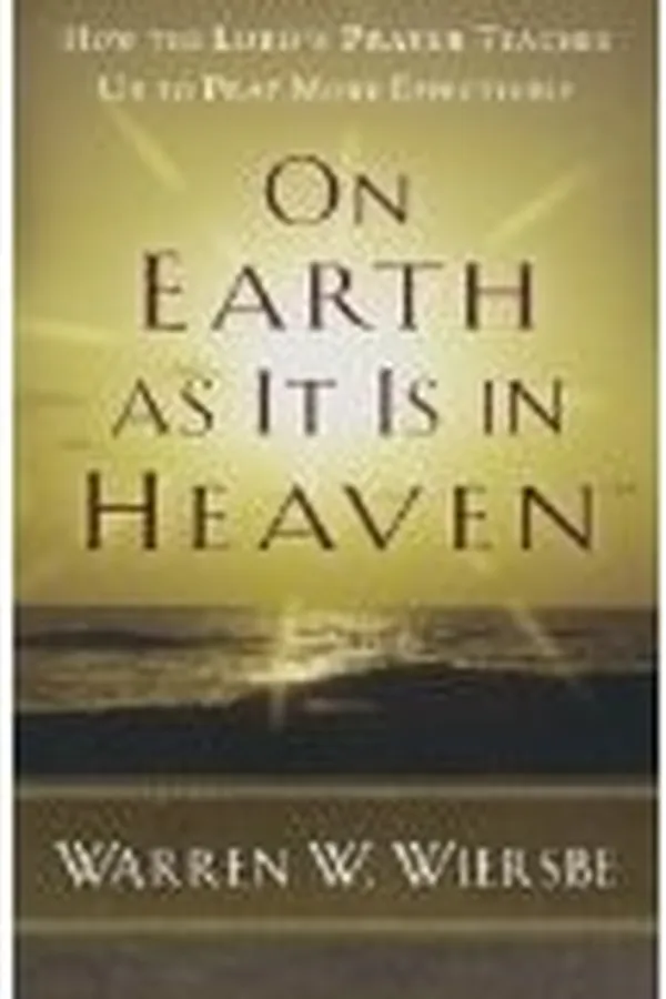 Capa de On earth as it is in heaven