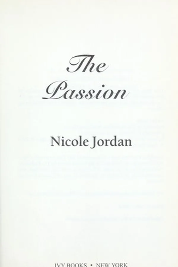 Capa de The passion