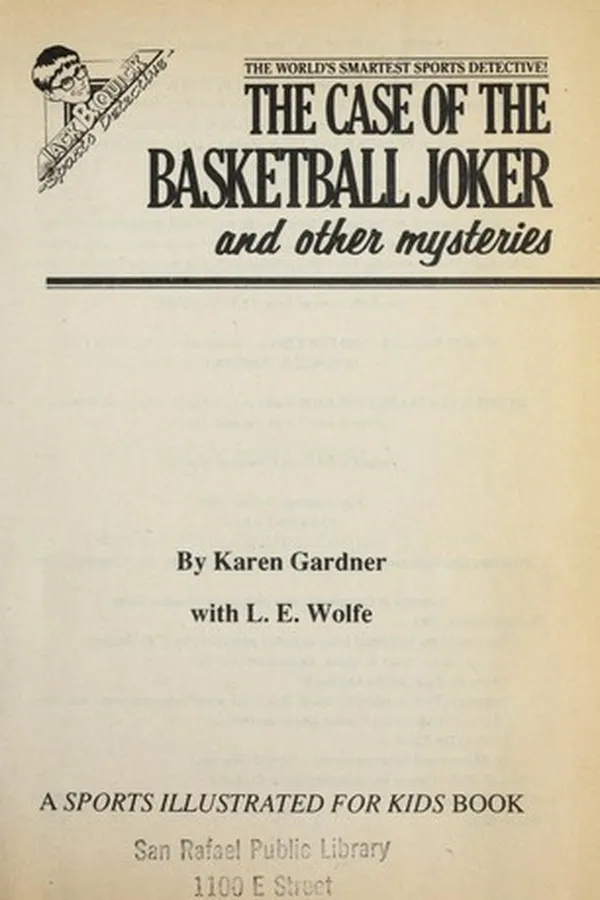 Capa de The case of the basketball joker and other mysteries