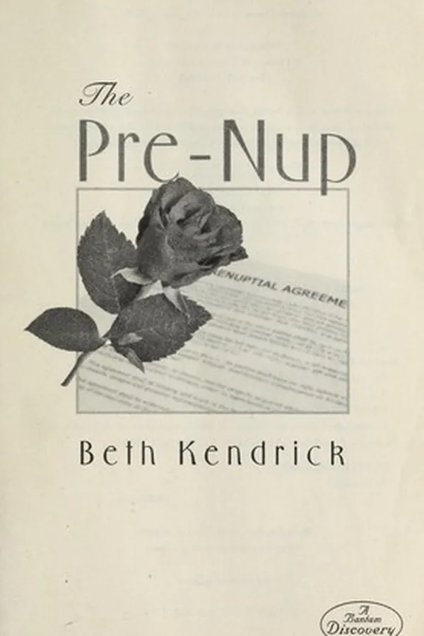 Capa de The pre-nup