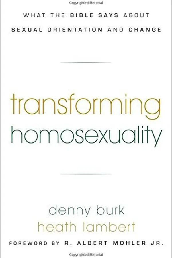 Capa de Transforming Homosexuality