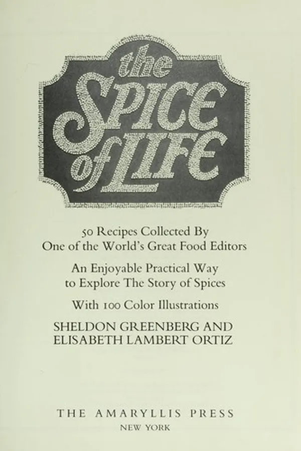 Capa de The Spice of Life