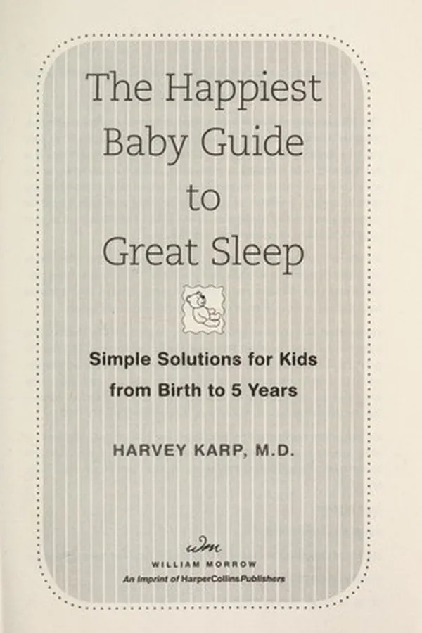 Capa de The happiest baby guide to great sleep