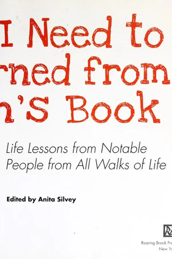 Capa de Everything I need to know I learned from a children's book