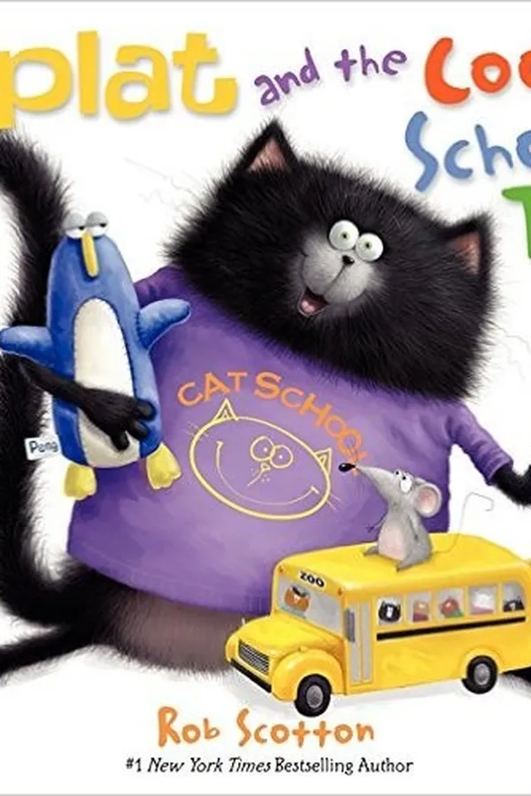 Capa de Splat and the cool school trip