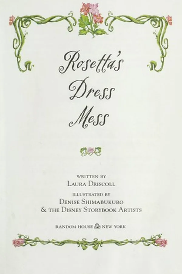 Capa de Rosetta's dress mess