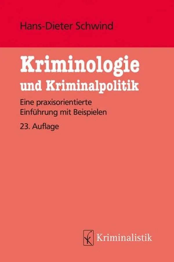Capa de Kriminologie