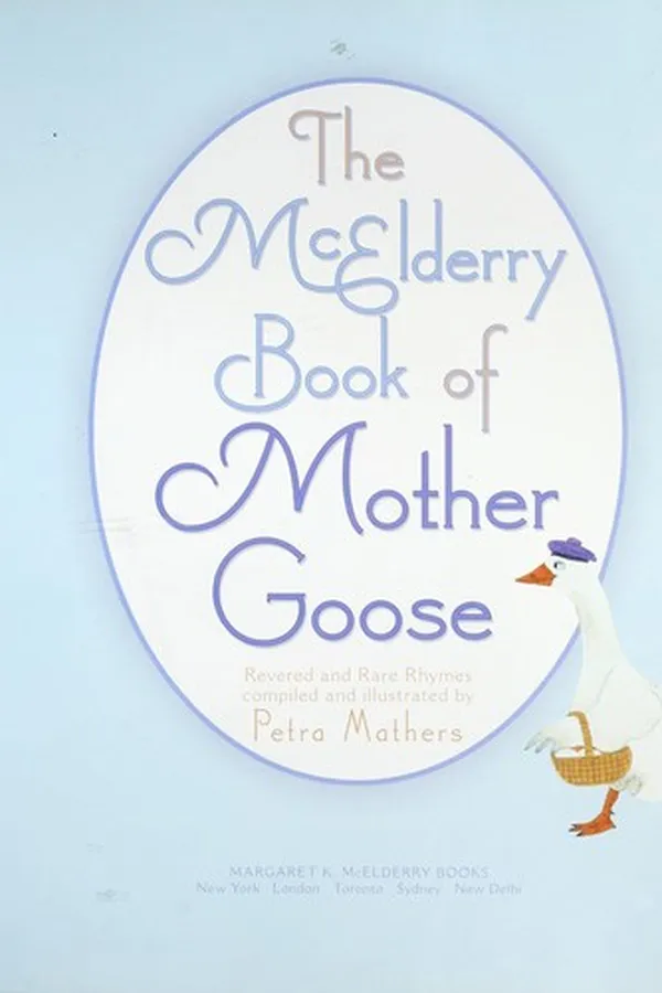 Capa de The McElderry book of Mother Goose