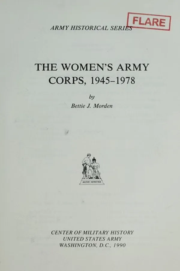 Capa de The women's army corps, 1945-1978
