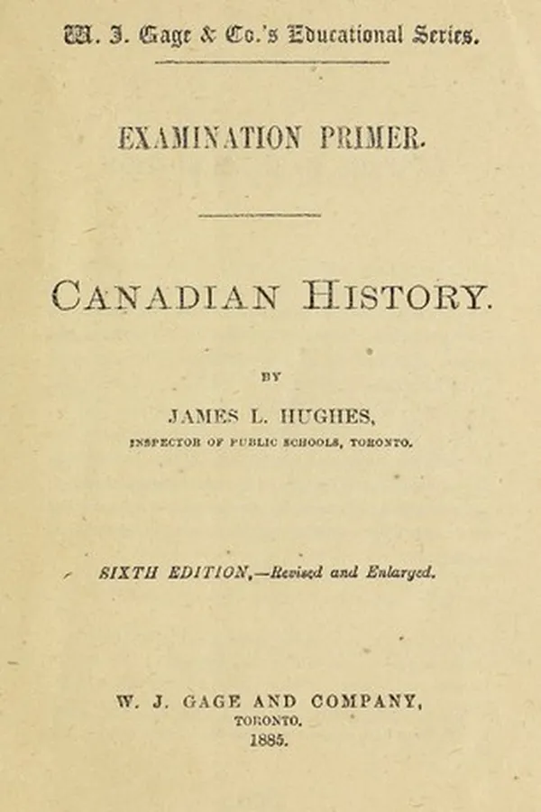 Capa de Canadian history