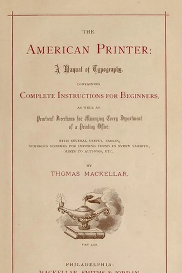Cover of The American Printer