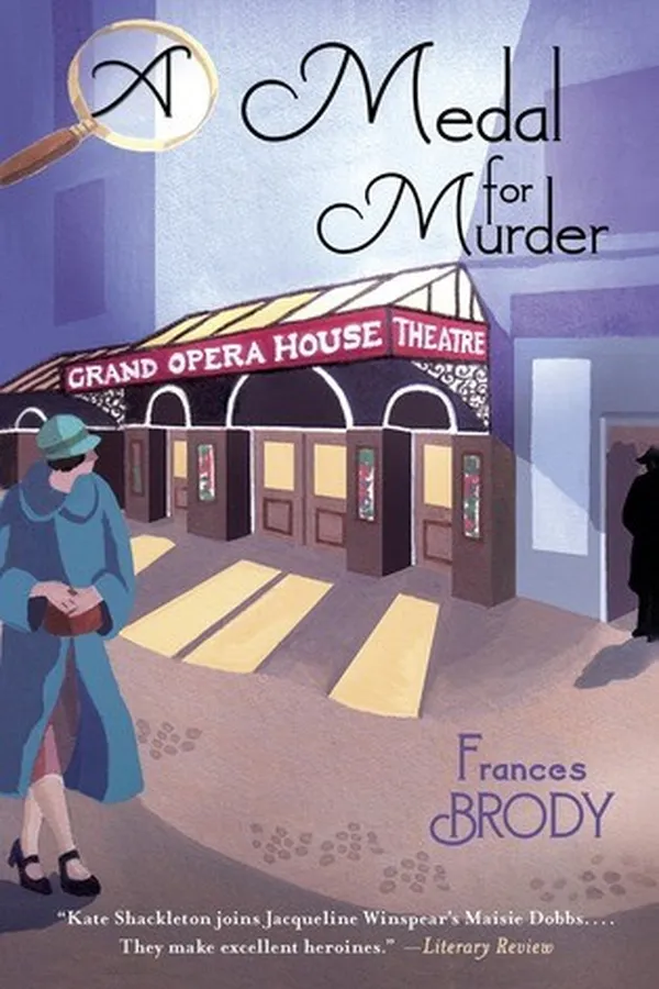 Capa de A Medal for Murder (Kate Shackleton #2)