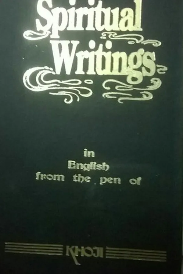 Capa de SPIRITUAL WRITINGS.