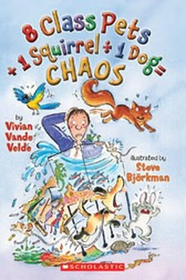 Capa de 8 class pets + one squirrel [divided by] one dog = chaos