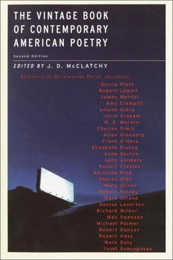 Capa de The Vintage book of contemporary American poetry