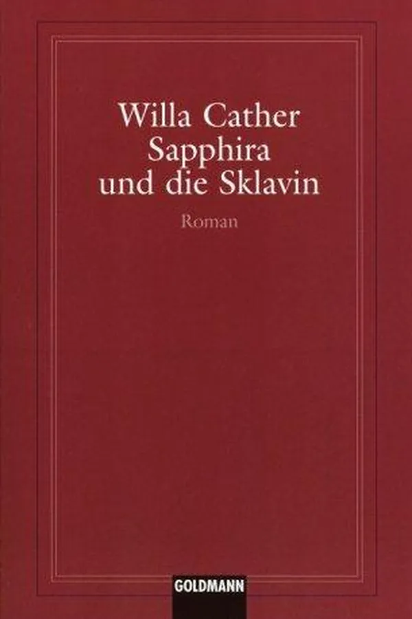 Capa de Sapphira and the slave girl