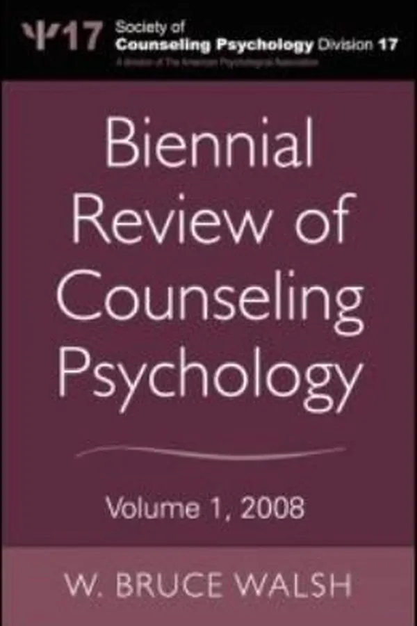 Capa de Biennial Review Of Counseling Psychology