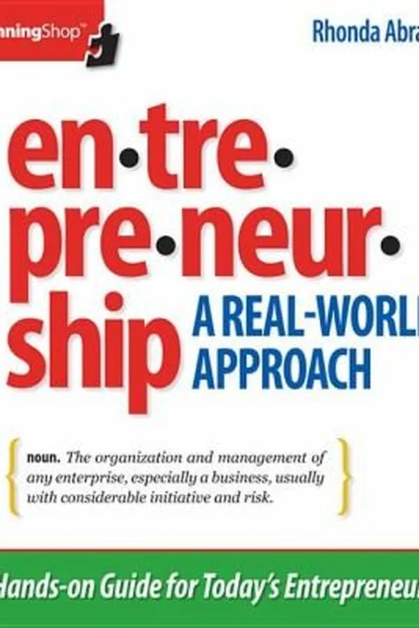 Capa de Entrepreneurship A Realworld Approach Handson Guide For Todays Entrepreneur