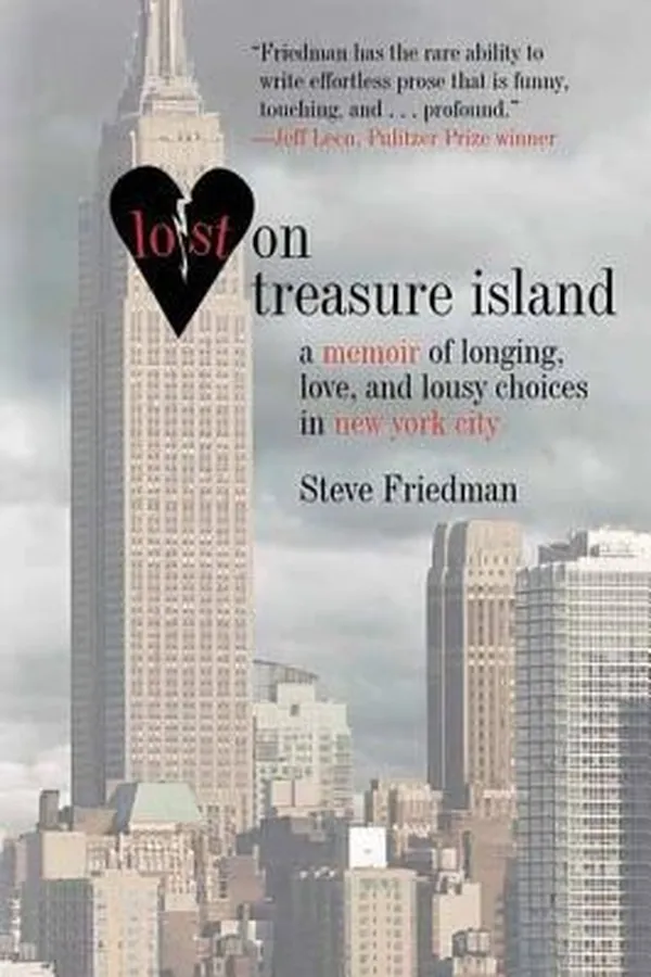Capa de Lost On Treasure Island A Memoir Of Longing Love And Lousy Choices In New York City