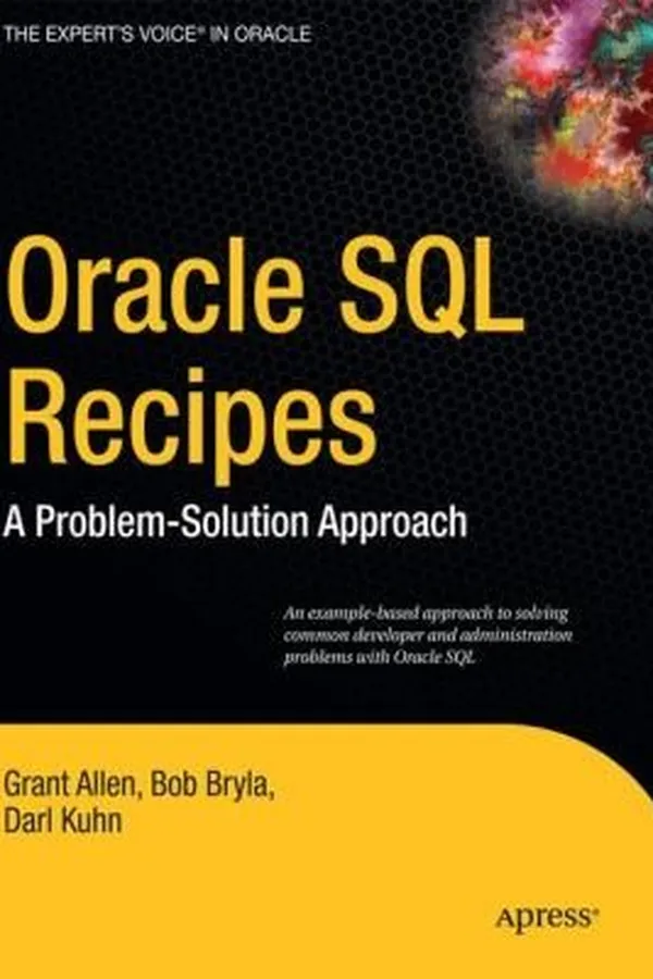 Capa de Oracle Sql Recipes A Problemsolution Approach
