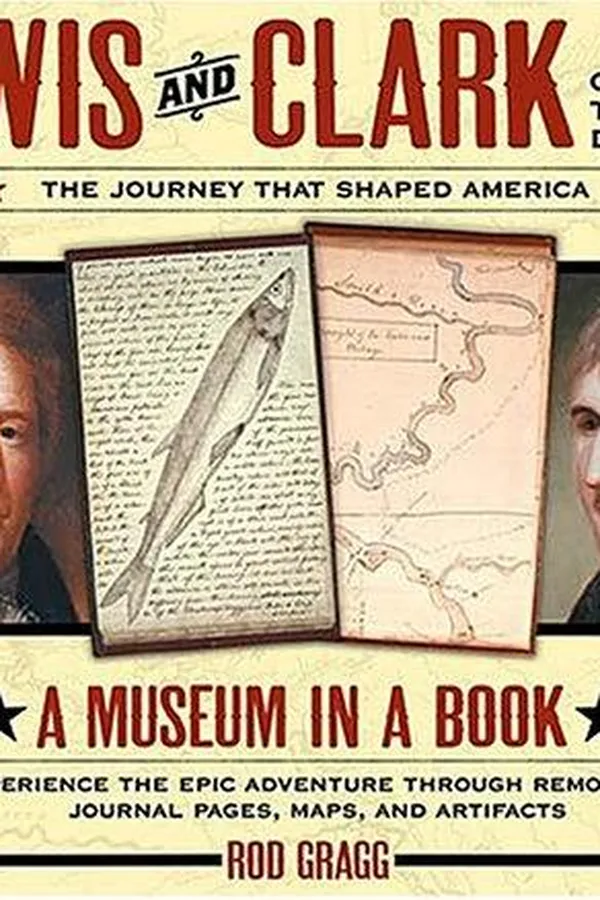 Capa de Lewis and Clark on the trail of discovery