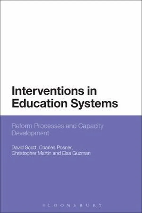 Capa de Interventions In Education Systems Reform Processes And Capacity Development