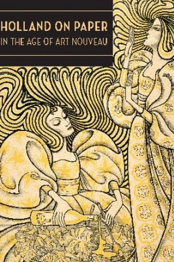 Capa de Holland On Paper In The Age Of Art Nouveau