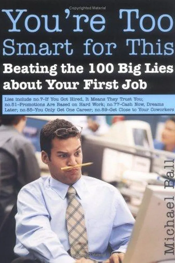 Capa de You're too smart for this