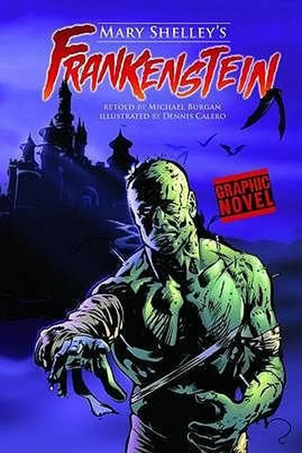 Capa de Mary Shelley's Frankenstein