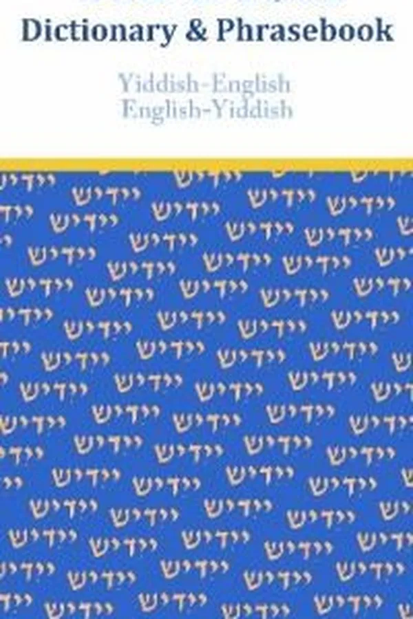 Capa de Yiddishenglishenglishyiddish Dictionary Phrasebook