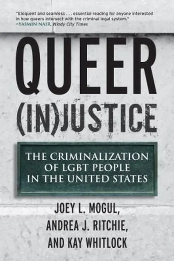 Capa de Queer Injustice The Criminalization Of Lgbt People In The United States