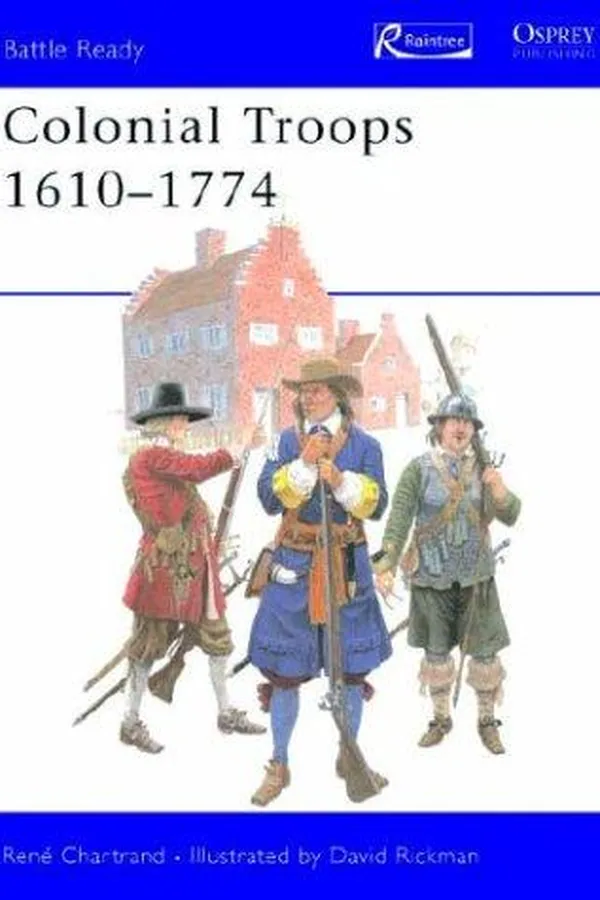 Capa de Colonial troops, 1610-1774